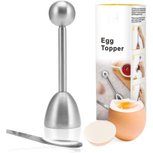 Egg Opener Topper Cutter Soft Boiled Shell Removal Egg Cup Holder Tools Stainless Steel Kitchen Gadgets Egg Breaker